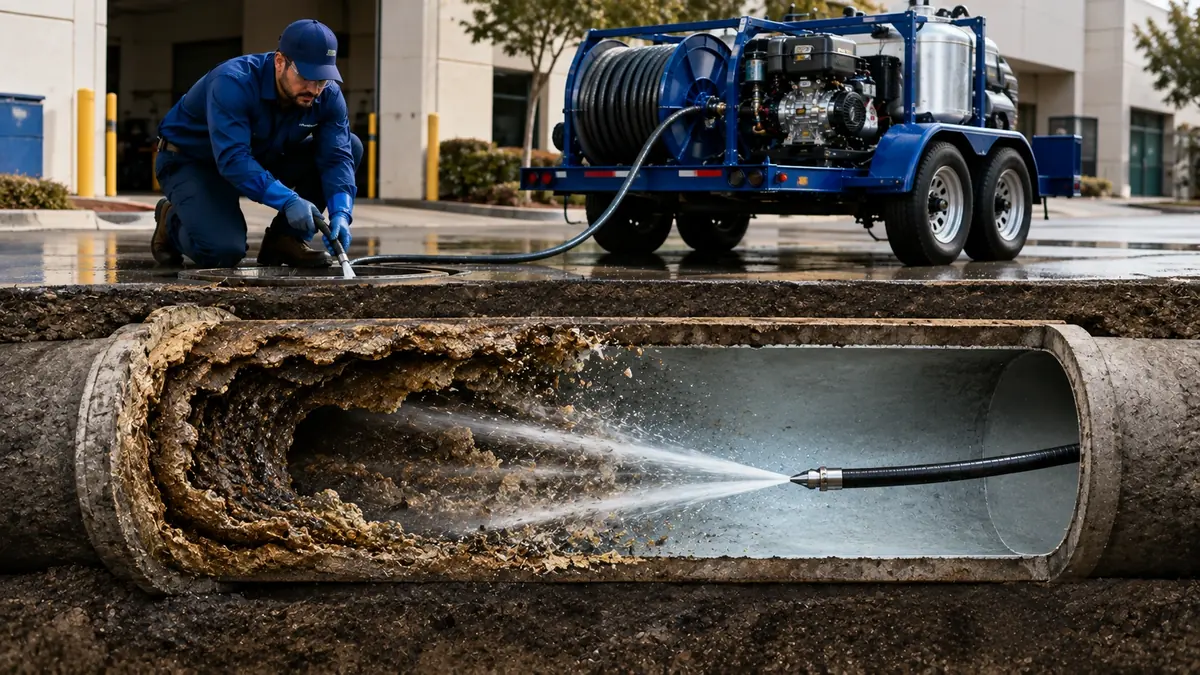 Sewer Pipe Descaling in Yountville
